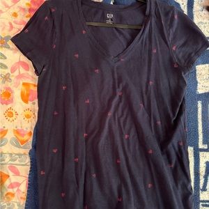 Cute V-neck top from the Gap
With small hearts